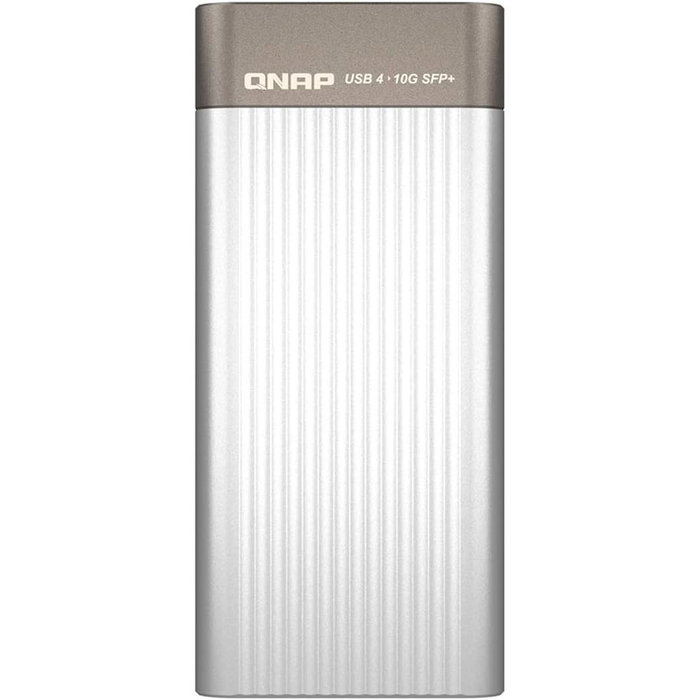Qnap Adaptateur Réseau USB 4 Type-C vers 10GbE SFP+ avec Chipset AQC100S