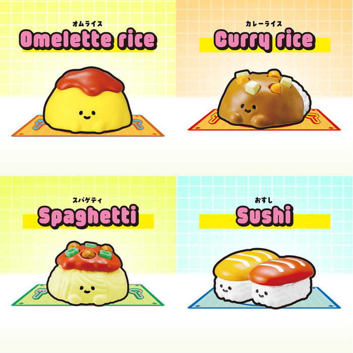Megahouse Recipeeez assortiment de figurines mini Menu 01 (4) Megahouse Recipeeez assortiment de figurines mini Menu 01 (4)