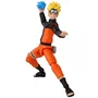 Figurine articulée Bandai Anime Heroes Naruto Mode Hermite - 17 cm avec 16 points d'articulation et accessoires (Rasengan, Kunai, mains)