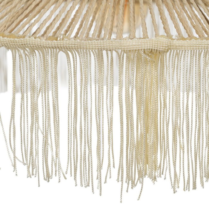 Suspension Beige Papier Fer 220-240 V 41 x 41 x 17 cm