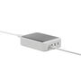 Hub USB Linq Byelements LQDC240 Blanc Gris