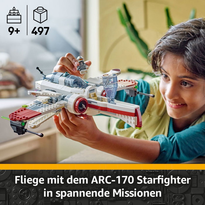 LEGO Star Wars ARC-170 Starfighter 75402, 497 pièces LEGO Star Wars ARC-170 Starfighter 75402, 497 pièces