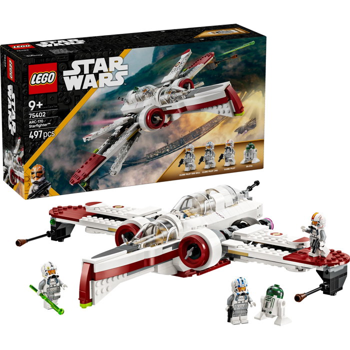 LEGO Star Wars ARC-170 Starfighter 75402, 497 pièces LEGO Star Wars ARC-170 Starfighter 75402, 497 pièces