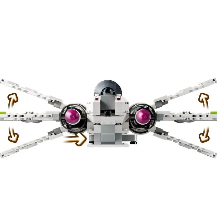 Lego Star Wars 75402 - Le Chasseur ARC-170 - Jeu de Construction 497 Pièces avec 4 Minifigurines - Dès 9 Ans