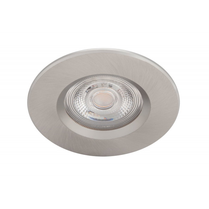 Philips Dive Pack de 3 Downlight LED Circulaire 5,5W 350Lm Nickelé 2700K IP65 Philips Dive Pack de 3 Downlight LED Circulaire 5,5W 350Lm Nickelé 2700K IP65