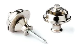 Dunlop Straplok® Dual Design Set Bouton de Sangle – Nickel