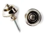 Dunlop Straplok® Dual Design Set Bouton de Sangle – Nickel
