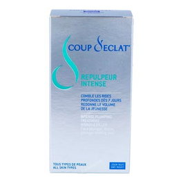 Coup d'Éclat Reafirmante Intenso Rellenador de Arrugas 30Ml - Traitement Antirides Intensif Hydratant et Volumateur Visage et Cou