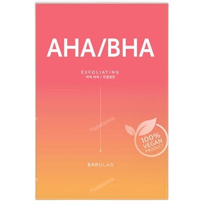Barulab THE CLEAN masque vegan exfoliant AHA/BHA 23 g