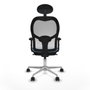 Piqueras y Crespo Chaise de Bureau Jorquera 2D086N1 Bleu ciel