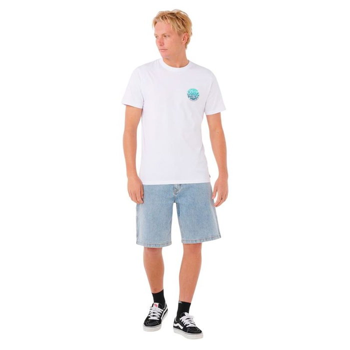 T-shirt à manches courtes homme Rip Curl Passage Tee Blanc 15-16 Ans