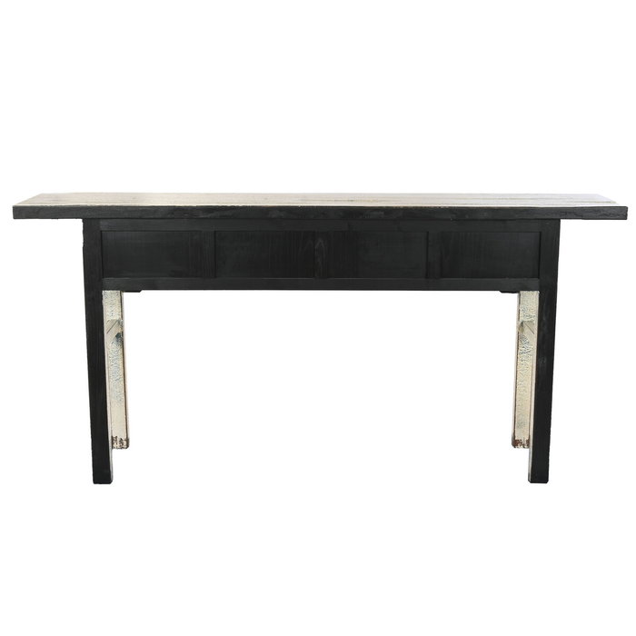 Meuble d'Entrée Home ESPRIT Blanc Bicolore 178 x 38 x 85 cm Meuble d'Entrée Home ESPRIT Blanc Bicolore 178 x 38 x 85 cm