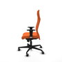 Piqueras Y Crespo Fauteuil Albacete Orange avec Mécanisme Synchrone