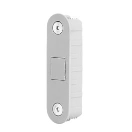 CERRAD/PICAP. MAGNETICOS Serrure Tactile Porte Aluminium Gris R7036, Blanc Mat, Noir Mat Finition Gris Métal