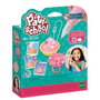 Pati-School Kit Créatif Fiesta Rosa 32333 Epoch - Set pâtisserie décorative avec manche à douille, pâte à modeler, perles et strass pour muffins et gâteaux +6 ans