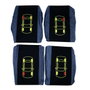 OMP Speed Jeu de 4 housses universelles pour pneus avec protection et poche