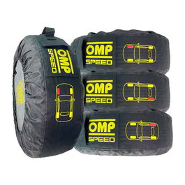 OMP Speed OMPS18050012 Sac Rangement Pneus Universel 4 Pièces Protection Avant Poche