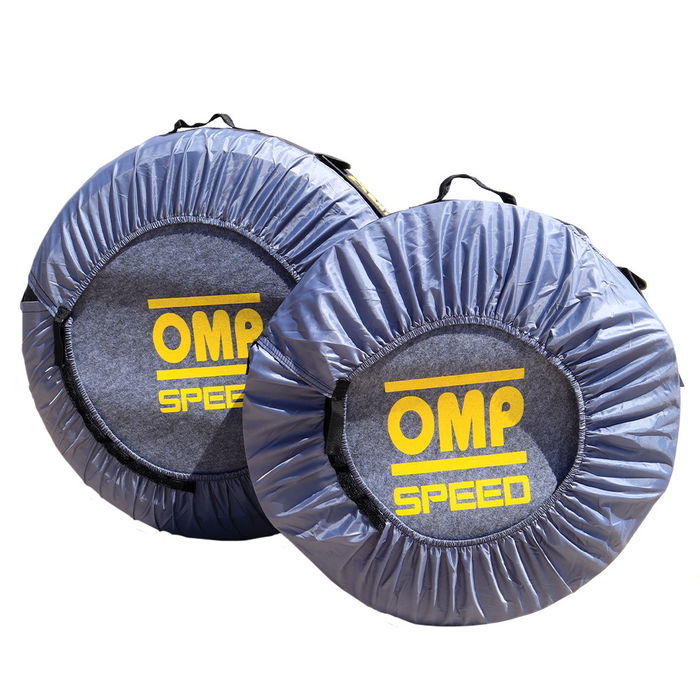 OMP Speed OMPS18050012 Sac Rangement Pneus Universel 4 Pièces Protection Avant Poche