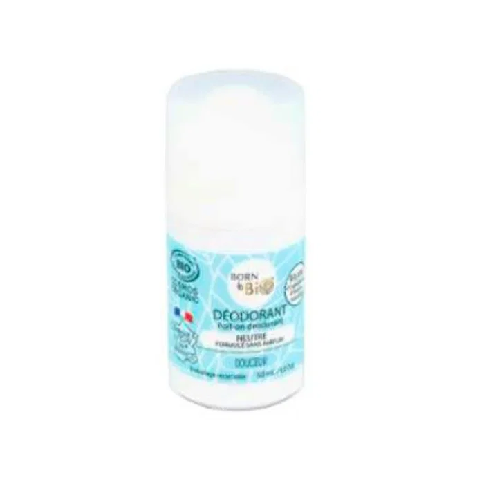 Born To Bio Déodorant Neutre 50 ml Bio – Sans Sel d'Aluminium, Formule Douce pour Peaux Sensibles Born To Bio Déodorant Neutre 50 ml Bio – Sans Sel d'Aluminium, Formule Douce pour Peaux Sensibles