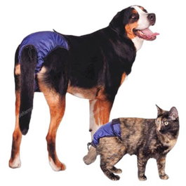 KVP Snuggease - Couche lavable et réutilisable pour chiens et chats - Panalbraga - XS