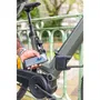 ABUS Antivélo pliable BORDO ONE 6000A/120 avec SmartX Bluetooth, alarme 100 dB, support SH, télécommande RC - Noir