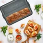 Zenker - Ensemble de 3 ustensiles spécial baguette avec moule à 2 baguettes en silicone, tamis et bol à mélanger en acier inoxydable