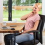 Medisana MC 500 Dossier de massage Shiatsu rechargeable sans fil - Noir