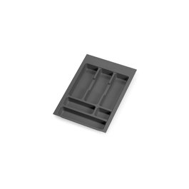 Emuca Range-couverts Optima module 400mm Gris anthracite