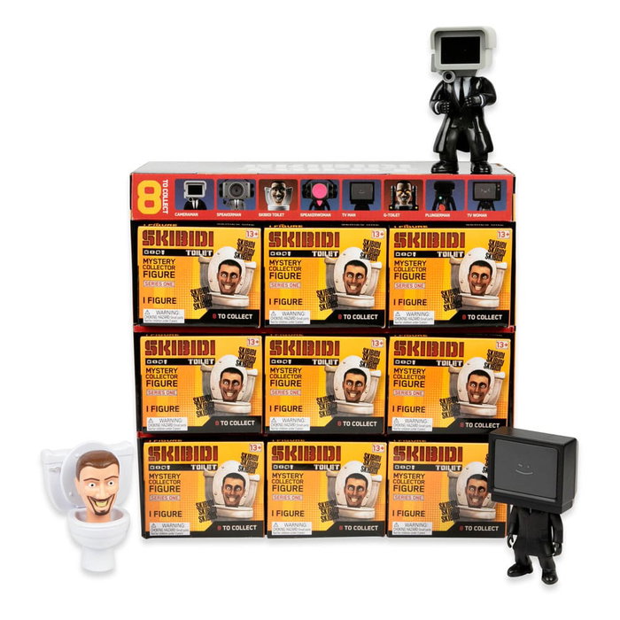 TOY PARTNER Figurine Skibidi Toilet Mystery S1 1310 TOY PARTNER Figurine Skibidi Toilet Mystery S1 1310