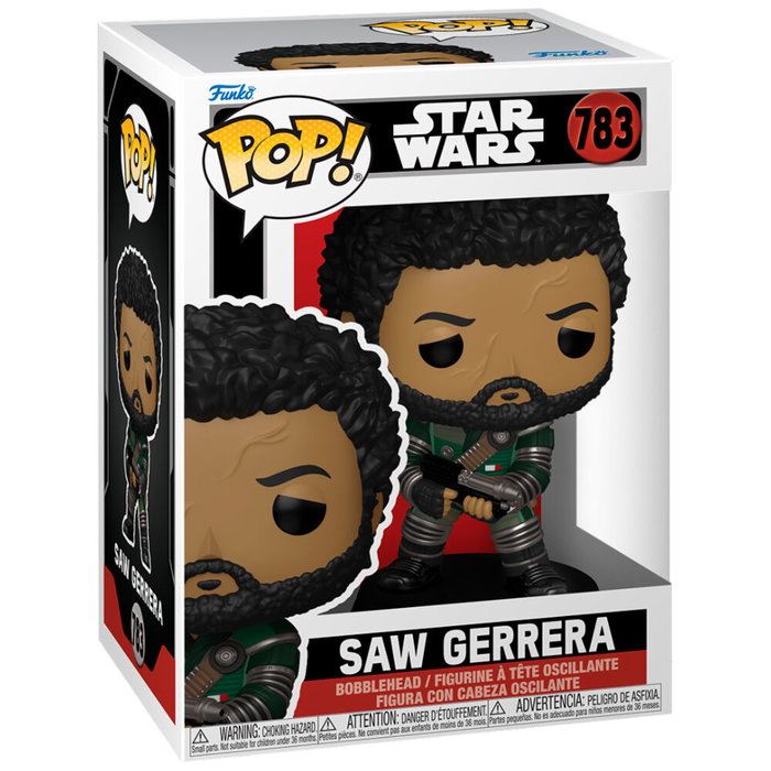 Funko Pop Star Wars Andor Saw Gerrera Funko Pop Star Wars Andor Saw Gerrera
