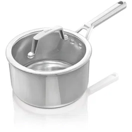 Ninja EverClad C90218EUI Casserole 18cm inox avec couvercle verre trempé