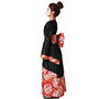 Déguisement Kimono de Geisha Noir pour Fille - Costume Asiatique Enfant Taille 10-12 Ans - Composition: Polyester