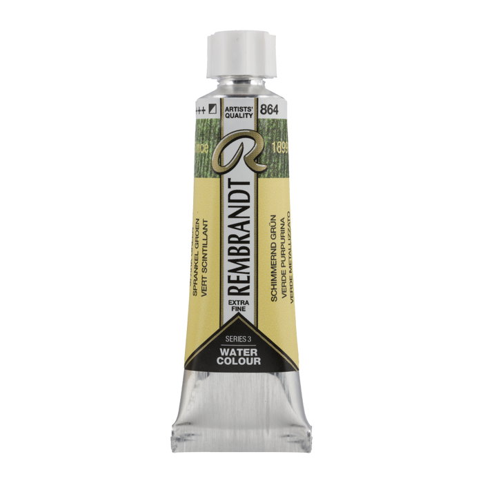Rembrandt Aquarelle Vert Purpurine 864 en tube de 10 ml Rembrandt Aquarelle Vert Purpurine 864 en tube de 10 ml