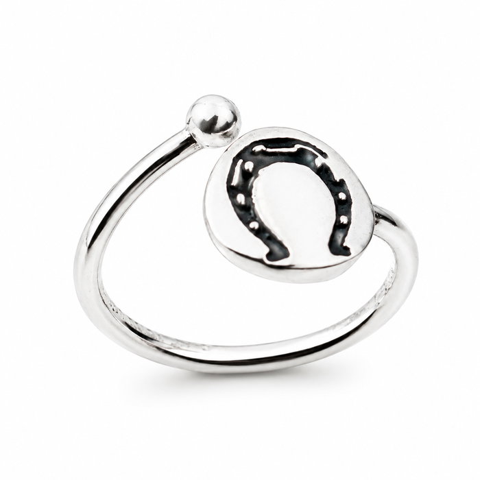 Alex And Ani Anneau Finition Fer à Cheval Taille 55 Gris Alex And Ani Anneau Finition Fer à Cheval Taille 55 Gris