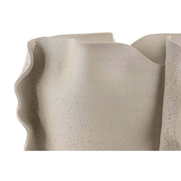 Vase Home ESPRIT Blanc Céramique Style artisanal Moderne 33 x 33 x 32 cm Vase Home ESPRIT Blanc Céramique Style artisanal Moderne 33 x 33 x 32 cm