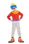 My Other Me Déguisement Clown pour Enfants 7-9 Ans (Mono) transparent