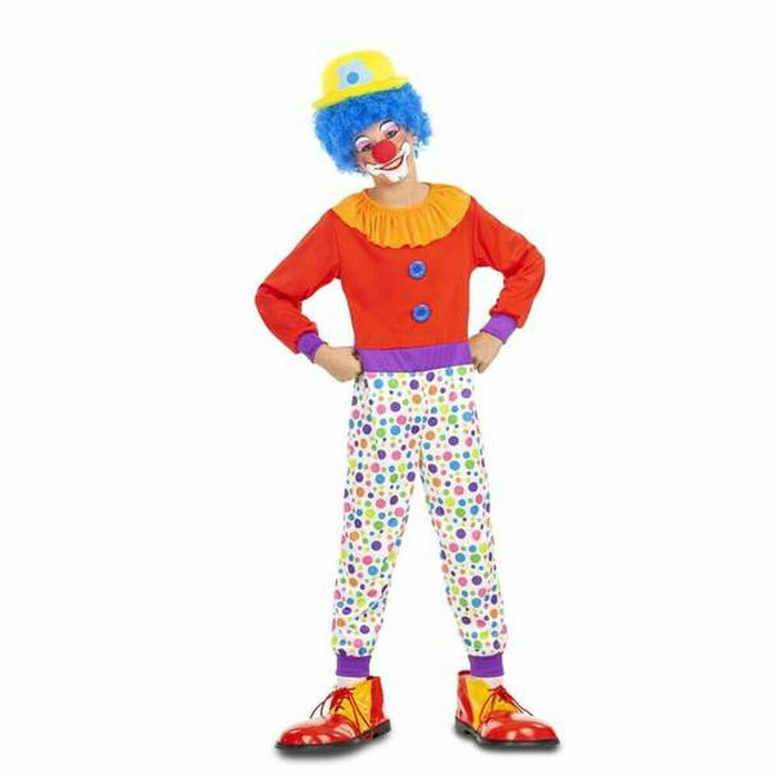 My Other Me Déguisement Clown pour Enfants 7-9 Ans (Mono) transparent