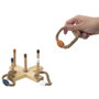 Mister Gadget Jeu de lancer d'anneaux en bois