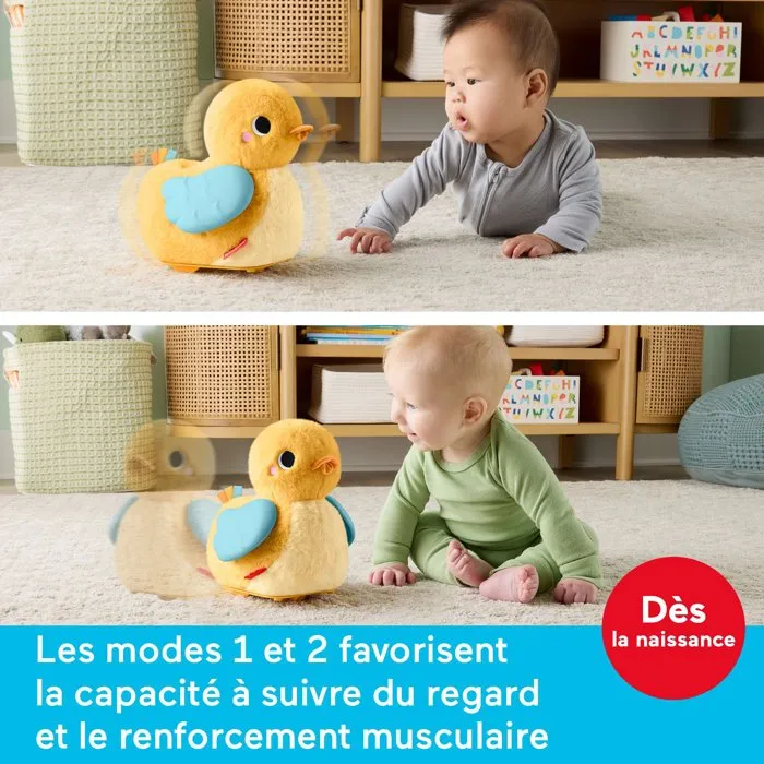 Fisher Price Canard Câlin 4 en 1 JMX99