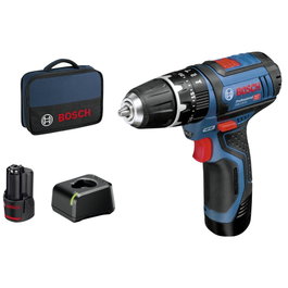 Bosch GSB 12V-15 Set 06019B690H avec 2 batteries 2,0 Ah et chargeur