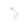 RABALUX Applique Extérieur LED Torche Noir Mat 1xE27 IP44 RAB-8145 - Design Moderne pour Ampoules Économiques jusqu'à 25W