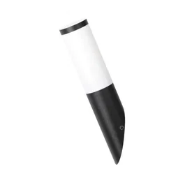 RABALUX Applique Extérieur LED Torche Noir Mat 1xE27 IP44 RAB-8145 - Design Moderne pour Ampoules Économiques jusqu'à 25W