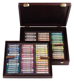 Rembrandt Set pastels tendres Portrait Professional, 90 unités, boîte en bois