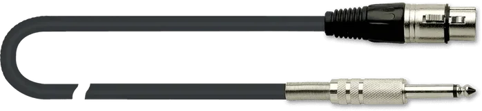 QUIKLOK Câble Microphone PVC XRL-Jack Mono 9 mètres