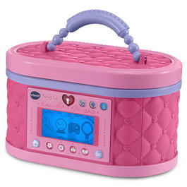 VTech Maletin Secreto Maquillaje 80-581822 - Coffret maquillage secret avec écran LCD, miroir LED, code et jeux éducatifs pour filles 5 ans et plus