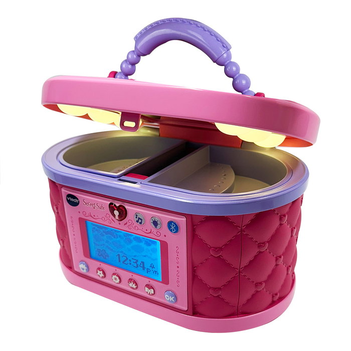 VTech Maletin Secreto Maquillaje 80-581822 - Coffret maquillage secret avec écran LCD, miroir LED, code et jeux éducatifs pour filles 5 ans et plus VTech Maletin Secreto Maquillaje 80-581822 - Coffret maquillage secret avec écran LCD, miroir LED, code et jeux éducatifs pour filles 5 ans et plus