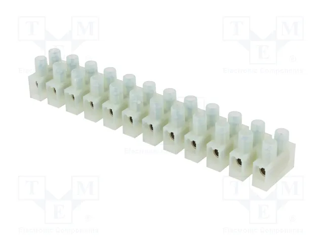 BM GROUP Barrette de jonction d'alimentation 400V laiton