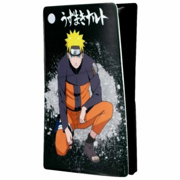 Konix Housse de protection Naruto Shippuden pour PS5 Slim - Silicone Noir