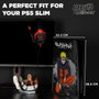 Konix Housse de protection Naruto Shippuden pour PS5 Slim - Silicone Noir