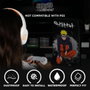 Konix Housse de protection Naruto Shippuden pour PS5 Slim - Silicone Noir